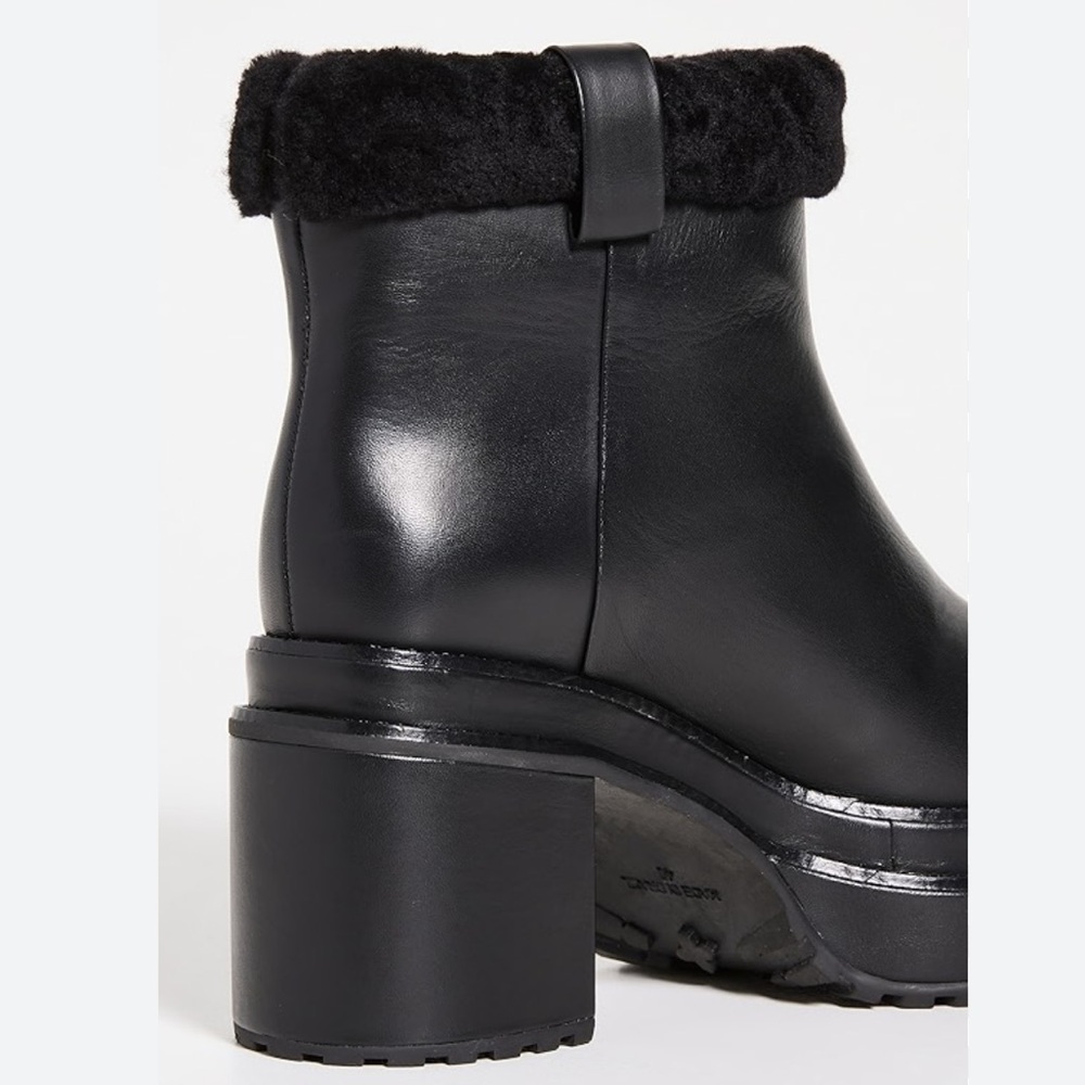 🌹CULT GAIA🌹 Black Raine Genuine Sherling Cuff Boot Size: 41.5 - Picture 3 of 15